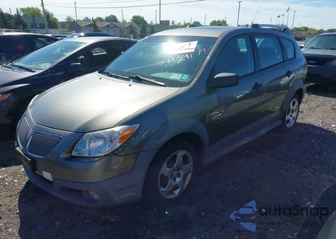 2006 Pontiac Vibe z USA, uszkodzony, nr VIN 5Y2SL658X6Z452172